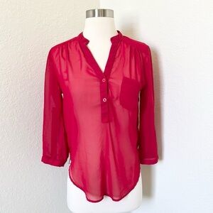 Wet Seal Sheer Blouse